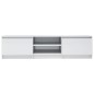 vidaXL TV-Schrank Hochglanz-Weiß 140x40x35,5 cm Holzwerkstoff vidaXL TV-Schrank Hochglanz-Weiß 140x40x35,5 cm Holzwerkstoff