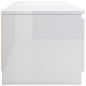 vidaXL TV-Schrank Hochglanz-Weiß 140x40x35,5 cm Holzwerkstoff vidaXL TV-Schrank Hochglanz-Weiß 140x40x35,5 cm Holzwerkstoff