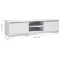 vidaXL TV-Schrank Hochglanz-Weiß 140x40x35,5 cm Holzwerkstoff vidaXL TV-Schrank Hochglanz-Weiß 140x40x35,5 cm Holzwerkstoff