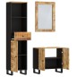vidaXL 3-tlg. Badmöbel-Set Massivholz Mango vidaXL 3-tlg. Badmöbel-Set Massivholz Mango