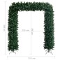 vidaXL Weihnachtsgirlande Grün 240 cm vidaXL Weihnachtsgirlande Grün 240 cm