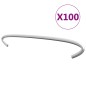 vidaXL Gabionen-Distanzhalter 100 Stk. Verzinkter Stahl 20 cm vidaXL Gabionen-Distanzhalter 100 Stk. Verzinkter Stahl 20 cm