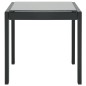 Sonnenliegen 2 Stk. mit Tisch Textilene und Stahl Sonnenliegen 2 Stk. mit Tisch Textilene und Stahl