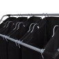 4 Fächer Schwarz Wäschesortierer 4 Fächer Schwarz Wäschesortierer