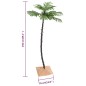 vidaXL Künstliche Palme mit 88 LEDs Warmweiß 150 cm vidaXL Künstliche Palme mit 88 LEDs Warmweiß 150 cm