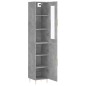 Highboard Betongrau 34,5x34x180 cm Holzwerkstoff Highboard Betongrau 34,5x34x180 cm Holzwerkstoff