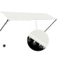 Einziehbare Markise mit LED 300×150 cm Creme Einziehbare Markise mit LED 300×150 cm Creme