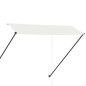Einziehbare Markise mit LED 300×150 cm Creme Einziehbare Markise mit LED 300×150 cm Creme