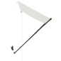 Einziehbare Markise mit LED 300×150 cm Creme Einziehbare Markise mit LED 300×150 cm Creme