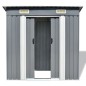 vidaXL Gartenschuppen Grau Metall vidaXL Gartenschuppen Grau Metall