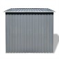 vidaXL Gartenschuppen Grau Metall vidaXL Gartenschuppen Grau Metall