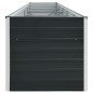 vidaXL Garten-Hochbeet Verzinkter Stahl 400x80x45 cm Anthrazit vidaXL Garten-Hochbeet Verzinkter Stahl 400x80x45 cm Anthrazit