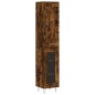 vidaXL Highboard Räuchereiche 34,5x34x180 cm Holzwerkstoff vidaXL Highboard Räuchereiche 34,5x34x180 cm Holzwerkstoff