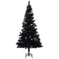 Künstlicher Weihnachtsbaum mit Ständer Schwarz 180 cm PVC Künstlicher Weihnachtsbaum mit Ständer Schwarz 180 cm PVC