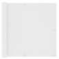vidaXL Balkon-Sichtschutz Weiß 90x300 cm Oxford-Gewebe vidaXL Balkon-Sichtschutz Weiß 90x300 cm Oxford-Gewebe