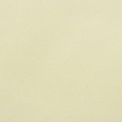 Sonnensegel Oxford Gewebe Rechteckig 2 x 4 m Creme