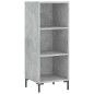 Highboard Betongrau 34,5x34x180 cm Holzwerkstoff Highboard Betongrau 34,5x34x180 cm Holzwerkstoff