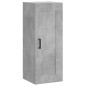 Highboard Betongrau 34,5x34x180 cm Holzwerkstoff Highboard Betongrau 34,5x34x180 cm Holzwerkstoff