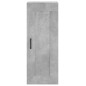 Highboard Betongrau 34,5x34x180 cm Holzwerkstoff Highboard Betongrau 34,5x34x180 cm Holzwerkstoff