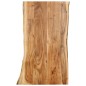 Tischplatte Massivholz Akazie 100x(50-60)x2,5 cm Tischplatte Massivholz Akazie 100x(50-60)x2,5 cm