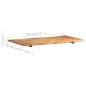 Tischplatte Massivholz Akazie 100x(50-60)x2,5 cm Tischplatte Massivholz Akazie 100x(50-60)x2,5 cm
