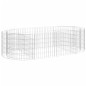 Gabionen-Hochbeet Verzinktes Eisen 200x100x50 cm Gabionen-Hochbeet Verzinktes Eisen 200x100x50 cm