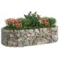 Gabionen-Hochbeet Verzinktes Eisen 200x100x50 cm Gabionen-Hochbeet Verzinktes Eisen 200x100x50 cm