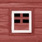 vidaXL Garten-Hühnerstall mit 1 Legenest Rot Holz vidaXL Garten-Hühnerstall mit 1 Legenest Rot Holz