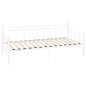 vidaXL Tagesbett-Rahmen Weiß Metall 90×200 cm vidaXL Tagesbett-Rahmen Weiß Metall 90×200 cm