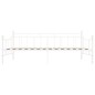 vidaXL Tagesbett-Rahmen Weiß Metall 90×200 cm vidaXL Tagesbett-Rahmen Weiß Metall 90×200 cm