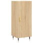 vidaXL Highboard Sonoma-Eiche 34,5x34x180 cm Holzwerkstoff vidaXL Highboard Sonoma-Eiche 34,5x34x180 cm Holzwerkstoff