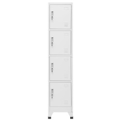 Schließfachschrank mit 4 Fächern 38x45x180 cm
