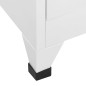 Schließfachschrank mit 4 Fächern 38x45x180 cm Schließfachschrank mit 4 Fächern 38x45x180 cm