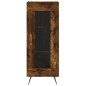 Highboard Räuchereiche 34,5x34x180 cm Holzwerkstoff Highboard Räuchereiche 34,5x34x180 cm Holzwerkstoff