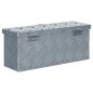 Aluminiumkiste 48,5 x 14 x 20 cm Silbern Aluminiumkiste 48,5 x 14 x 20 cm Silbern