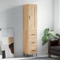 Highboard Sonoma-Eiche 34,5x34x180 cm Holzwerkstoff Highboard Sonoma-Eiche 34,5x34x180 cm Holzwerkstoff