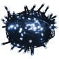 vidaXL LED-Lichterkette mit 300 LEDs Kaltweiß 30 m PVC vidaXL LED-Lichterkette mit 300 LEDs Kaltweiß 30 m PVC