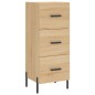 Highboard Sonoma-Eiche 34,5x34x180 cm Holzwerkstoff Highboard Sonoma-Eiche 34,5x34x180 cm Holzwerkstoff