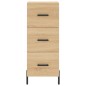 Highboard Sonoma-Eiche 34,5x34x180 cm Holzwerkstoff Highboard Sonoma-Eiche 34,5x34x180 cm Holzwerkstoff