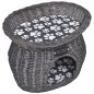 Kuschelhöhle für Katzen Haustiere mit Kissen Weide Kuschelhöhle für Katzen Haustiere mit Kissen Weide