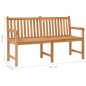 Gartenbank 150 cm Massivholz Teak Gartenbank 150 cm Massivholz Teak