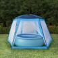 Pool-Zelt 660x580x250 cm Blau Pool-Zelt 660x580x250 cm Blau