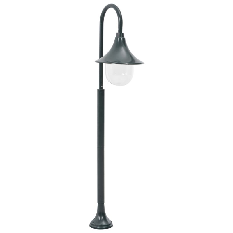 Garten-Pollerleuchte E27 120 cm Aluminium Dunkelgrün Garten-Pollerleuchte E27 120 cm Aluminium Dunkelgrün