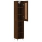 vidaXL Highboard Braun Eichen-Optik 34,5x34x180 cm Holzwerkstoff vidaXL Highboard Braun Eichen-Optik 34,5x34x180 cm Holzwerkstoff