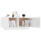 vidaXL TV-Schrank Hochglanz-Weiß 100x35x40 cm Holzwerkstoff vidaXL TV-Schrank Hochglanz-Weiß 100x35x40 cm Holzwerkstoff