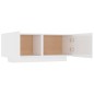 vidaXL TV-Schrank Hochglanz-Weiß 100x35x40 cm Holzwerkstoff vidaXL TV-Schrank Hochglanz-Weiß 100x35x40 cm Holzwerkstoff