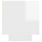 vidaXL TV-Schrank Hochglanz-Weiß 100x35x40 cm Holzwerkstoff vidaXL TV-Schrank Hochglanz-Weiß 100x35x40 cm Holzwerkstoff