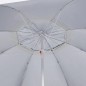 Strandschirm mit Seitenwänden Anthrazit 215 cm Strandschirm mit Seitenwänden Anthrazit 215 cm