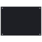 vidaXL Küchenrückwand Schwarz 70x50 cm Hartglas vidaXL Küchenrückwand Schwarz 70x50 cm Hartglas