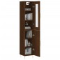 vidaXL Highboard Braun Eichen-Optik 34,5x34x180 cm Holzwerkstoff vidaXL Highboard Braun Eichen-Optik 34,5x34x180 cm Holzwerkstoff